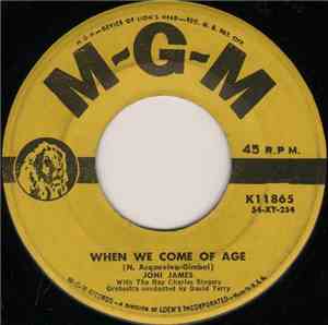 Joni James - When We Come Of Age / Every Time You Tell Me You Love Me