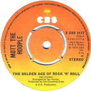 Mott The Hoople - The Golden Age Of Rock 'N' Roll