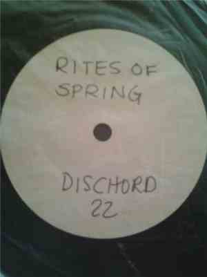 Rites Of Spring - All Through A Life
