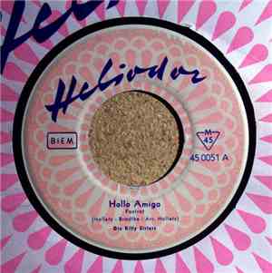 Die Kitty Sisters - Hallo Amigo / Was Bliebe Einer Frau Ohne Liebe (Sincere ...
