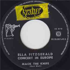 Ella Fitzgerald - Concert In Europe
