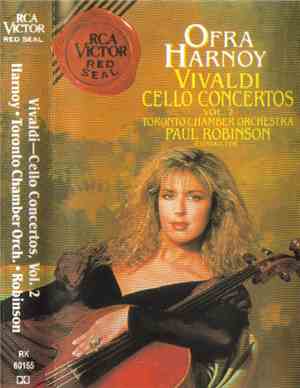 Ofra Harnoy, Vivaldi, Toronto Chamber Orchestra, Paul Robinson - Vivaldi Ce ...