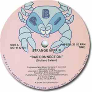 Strange Affair - Bad Connection