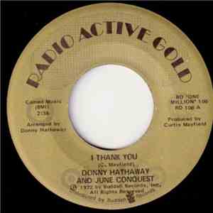 Donny Hathaway And June Conquest - I Thank You / Just Another Reason