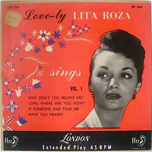 Lita Roza - Love-ly Lita Roza Sings, Vol. 1