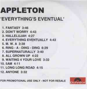 Appleton - Everything's Eventual