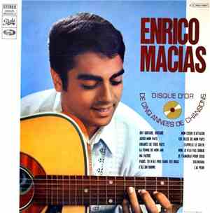 Enrico Macias - Disque D'Or De 5 Années De Chansons