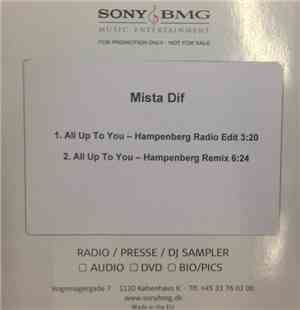 Mista Dif - All Up To You