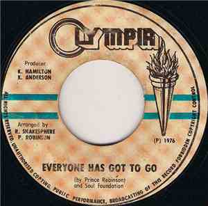 Prince Robinson  - Everyone Has Got To Go