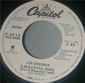 Lee Dresser - A Beautiful Song  (For A Beautiful Lady)