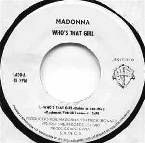 Madonna - Who's That Girl