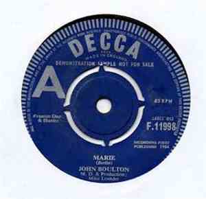 John Boulton  - Marie
