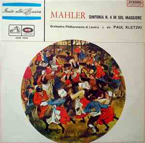 Mahler - Orchestra Philharmonia Di Londra, Paul Kletzki - Sinfonia N.4 In S ...