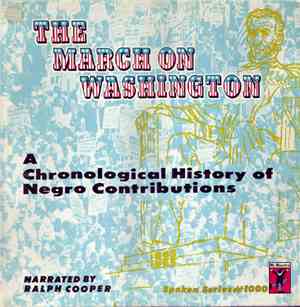 Various - The March On Washington (A Chronological History Of Negro Contrib ...
