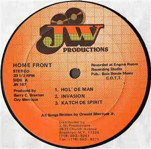 Home Front - Hol' De Man