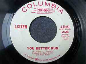 Listen  - You Better Run