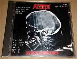 Accept - Death Row