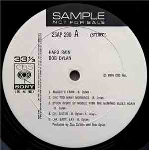Bob Dylan - Hard Rain