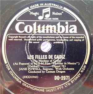 Jane Powell - Les Fillies De Cadiz / Italian Street Song