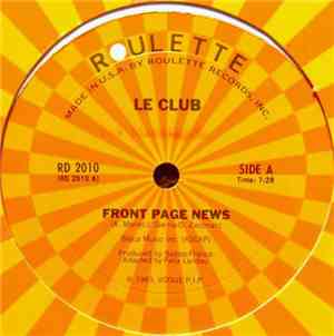 Le Club - Front Page News