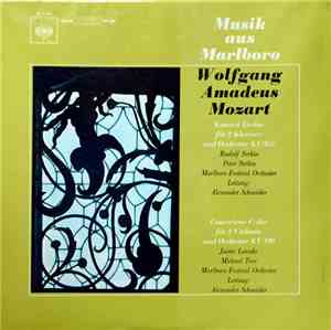 Wolfgang Amadeus Mozart - Rudolf Serkin, Peter Serkin, Marlboro Festival Or ...