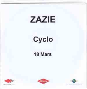 Zazie - Cyclo