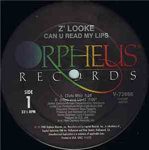 Z'Looke - Can U Read My Lips (Re-mixes January '89)