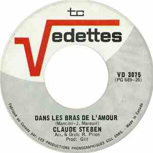 Claude Steben - Dans Les Bras De L'amour / Je Suis Heureux