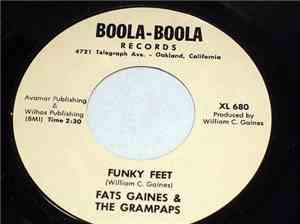 Fats Gaines And The  Grampaps - Funky Feet / Without A Feeling