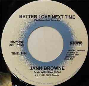 Jann Browne - Better Love Next Time
