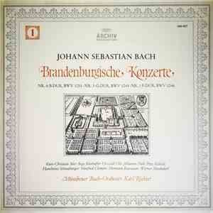 Johann Sebastian Bach – Münchener Bach-Orchester, Karl Richter - 6 Brandenb ...