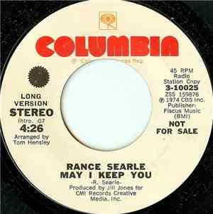 Rance Searle - May I Keep You