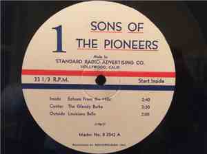 Sons Of The Pioneers - Echoes From The Hills