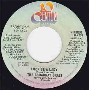 The Broadway Brass - Luck Be A Lady