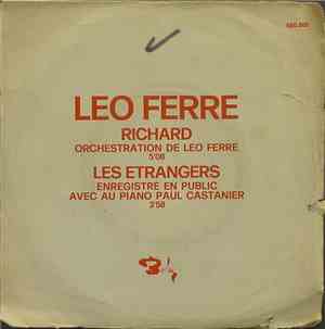 Léo Ferré - Richard - Les Etrangers