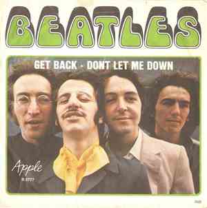 The Beatles With Billy Preston - Get Back / Don't Let Me Down