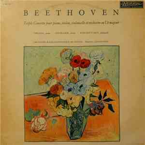 Beethoven, Oborin, Oistrakh, Knusevitsky, Orchestre Radio-Symphonique De Mo ...