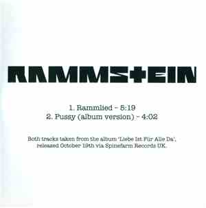 Rammstein - Pussy / Rammlied