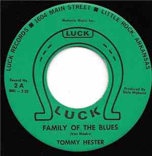 Tommy Hester - Family Of The Blues / A Life Filled With Sin