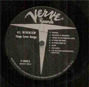 Al Hibbler - Sings Love Songs