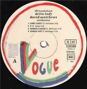 David Matthews Orchestra feat. Earl Klugh - Delta Lady