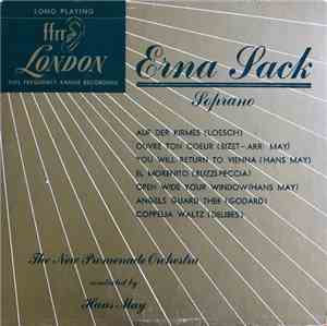 Erna Sack, The New Promenade Orchestra, Hans May - Erna Sack, Soprano
