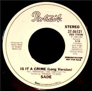 Sade - Is It A Crime?