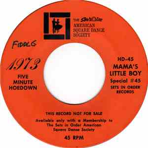 Five Minute Hoedown - Mama's Little Boy / Walkin' The Floor