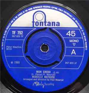 Mireille Mathieu - Mon Crédo