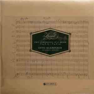 Mozart - Otto Klemperer, Philharmonia Orchestra - Two Symphonies In G Minor ...