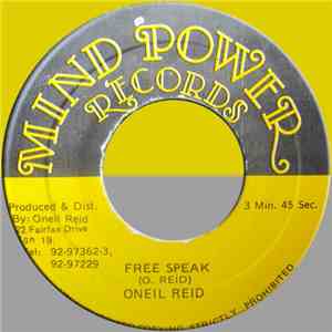 Oneil Reid - Free Speak