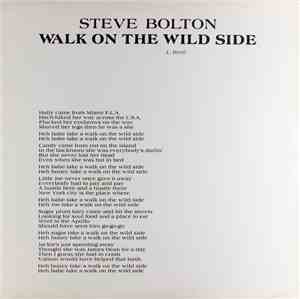 Steve Bolton  - Walk On The Wild Side
