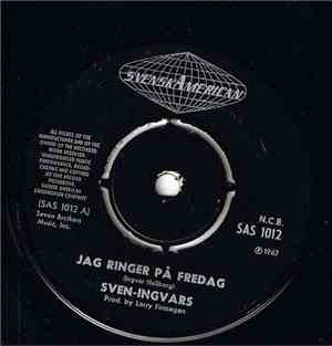 Sven-Ingvars - Jag Ringer På Fredag / Skolfröken Nilsson