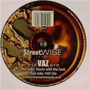 Vaz  - Vaz Lite / Starts With The Funk